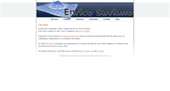 Desktop Screenshot of enricosaviano.it